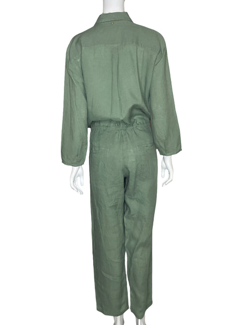 Mono Touche Manga Larga Verde-Talla M