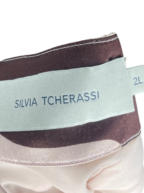 Set Silvia Tcherassi Cacao Floral Rosado-Talla L