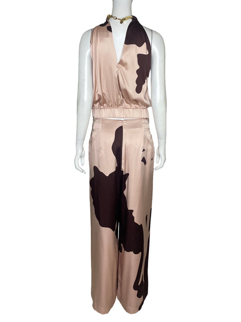 Set Silvia Tcherassi Cacao Floral Rosado-Talla L