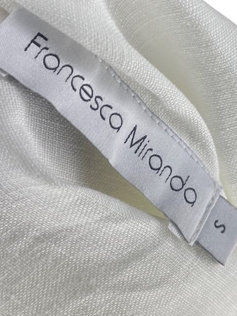 Vestido Francesca Miranda Tunica Blanco-Talla S