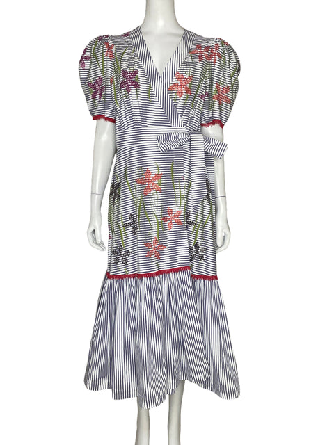 Vestido Silvia Tcherassi Nicola Cross Body
Azul-Talla L
