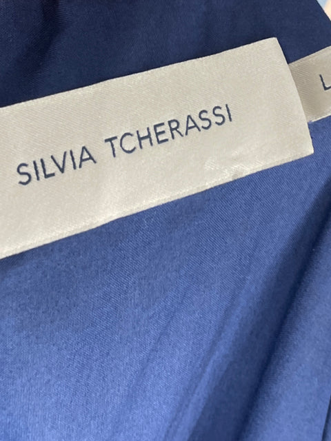 Vestido Silvia Tcherassi Fulvia Azul-Talla L