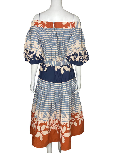 Vestido Silvia Tcherassi Fulvia Azul-Talla L