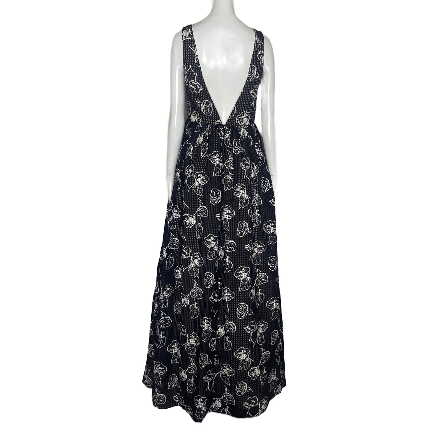 Vestido Tesoro TPS Espalda V Negro-Talla L
