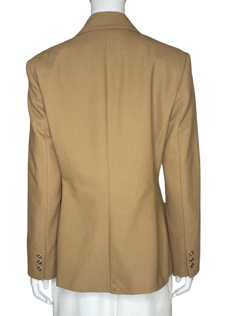 Blazer Zara Seis Botones Marron-Talla L