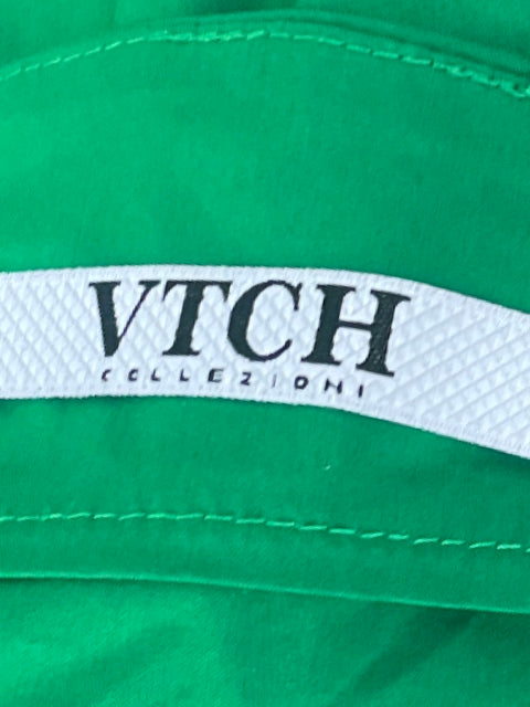 Blusa VTCH Vuelo One Shoulder Verde-Talla M