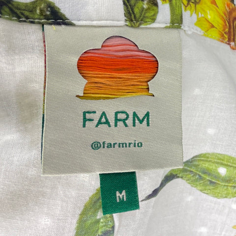 Falda Farm Rio Envolvente Girasol Amarillo-Talla M