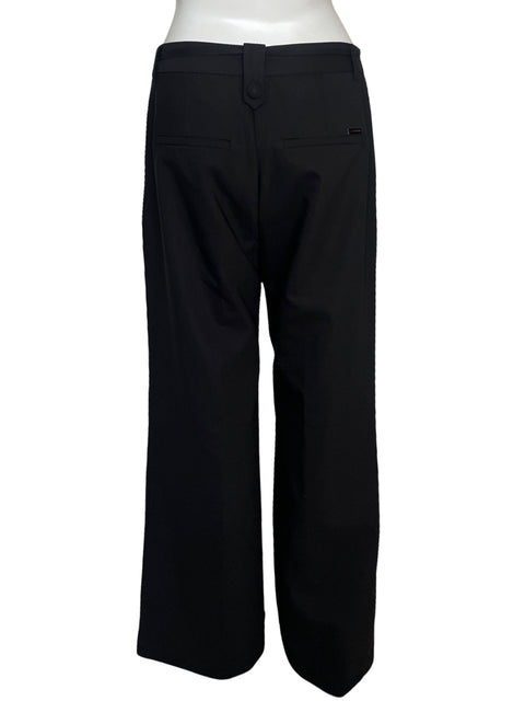 Pantalón Zara Recto Negro-Talla L