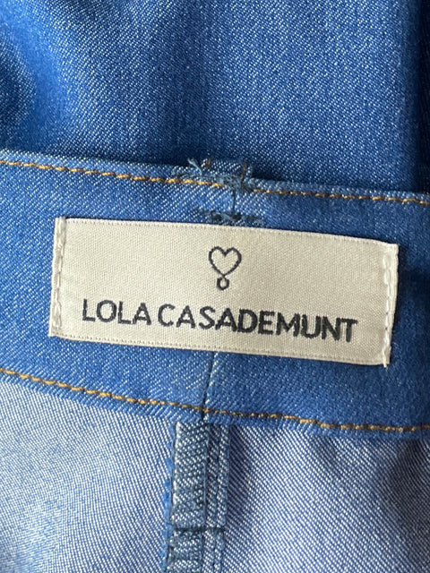 Pantalón Lola Casademunt Denim Azul-Talla XS