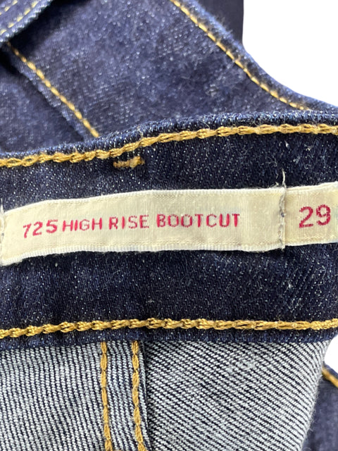 Pantalón Levis 725 Bootcut Azul-Talla 29