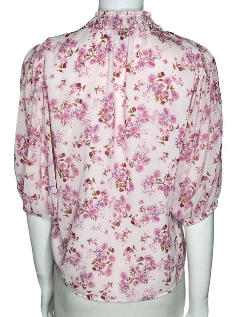 Blusa CeCe Floral Bombacha Rosado-Talla XS
