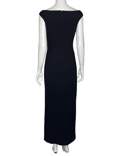 Vestido Vince Camuto Pedreria Sin Mangas Negro-Talla 4
