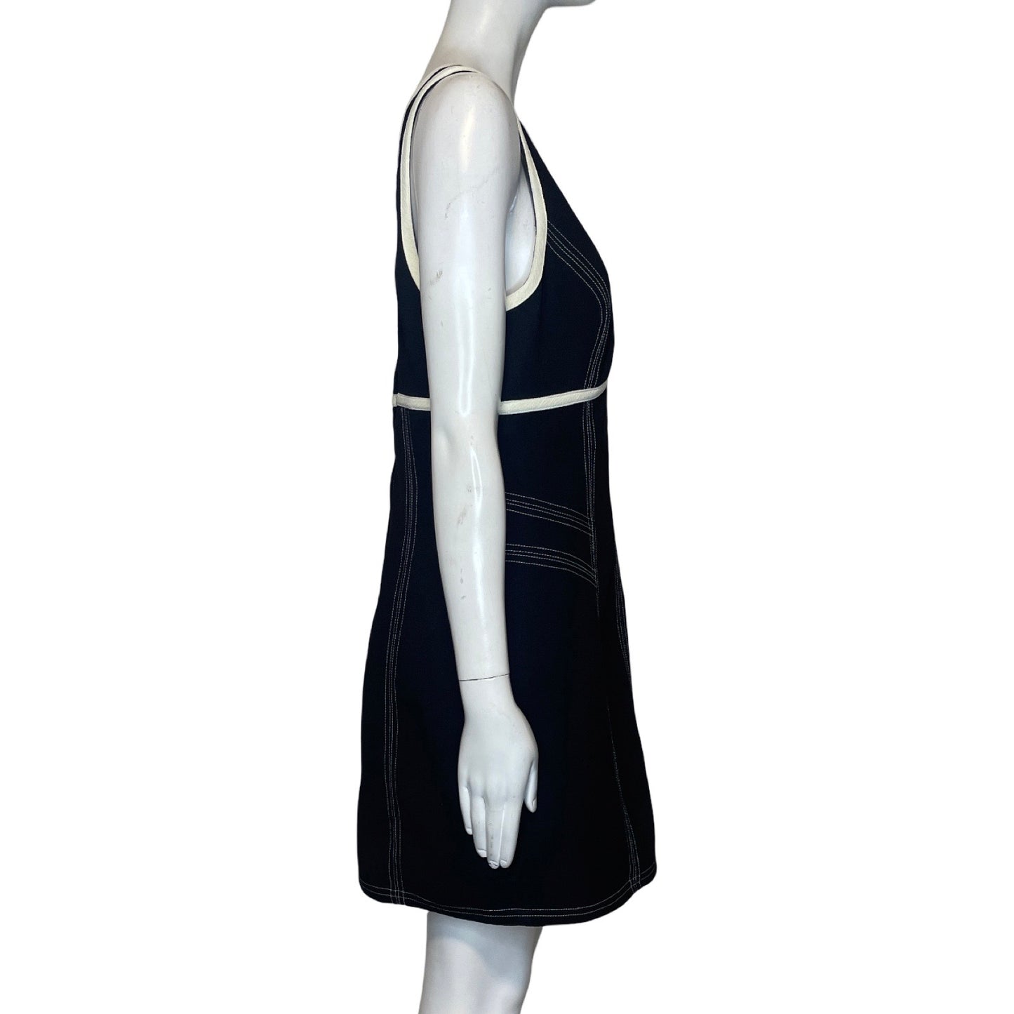 Vestido C/Meo Collective Sin Manga Negro-Talla L