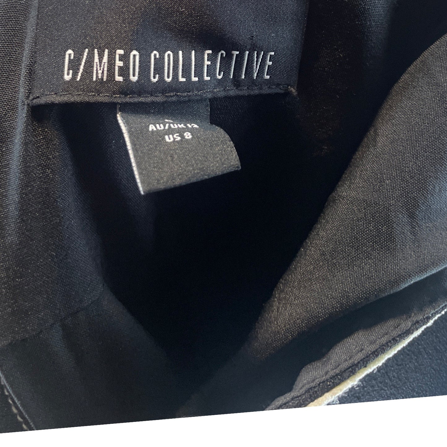 Vestido C/Meo Collective Sin Manga Negro-Talla L