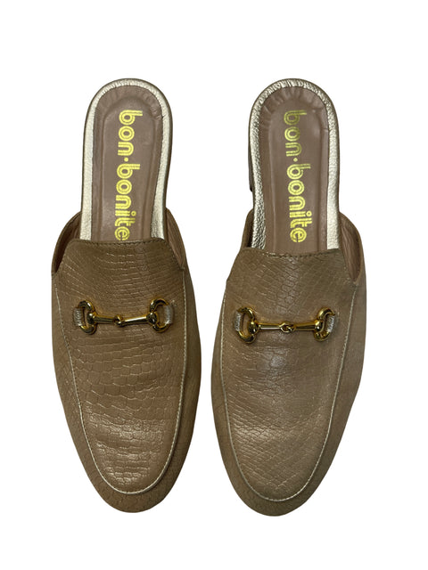 Calzado Bon.Bonite Mule Beige-Talla 39