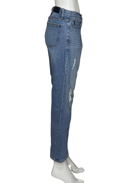 Pantalón Armani Exchange Desflecado Denim Azu-Talla 29
