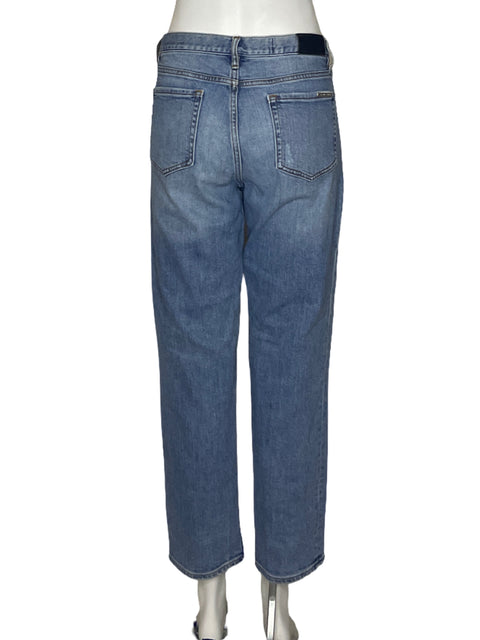 Pantalón Armani Exchange Desflecado Denim Azu-Talla 29