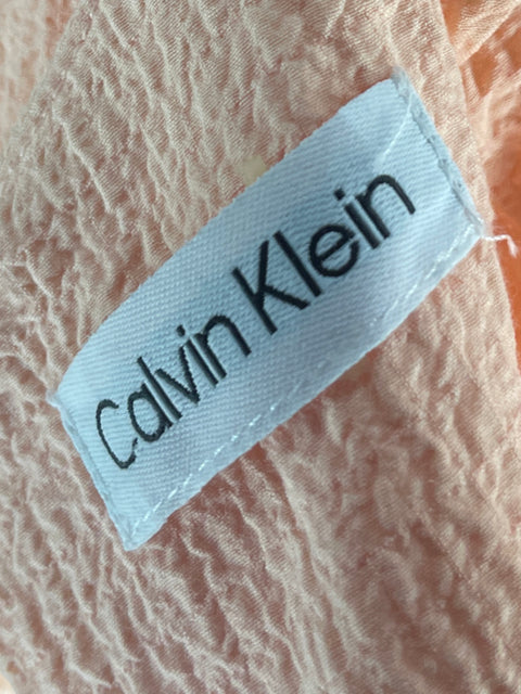 Vestido Calvin Klein Fluido Rosado - Talla M