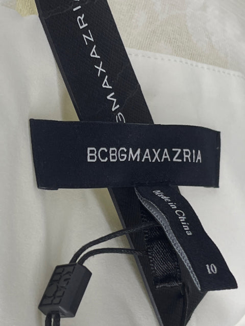 Vestido BCBG Encaje Blanco - Talla 10