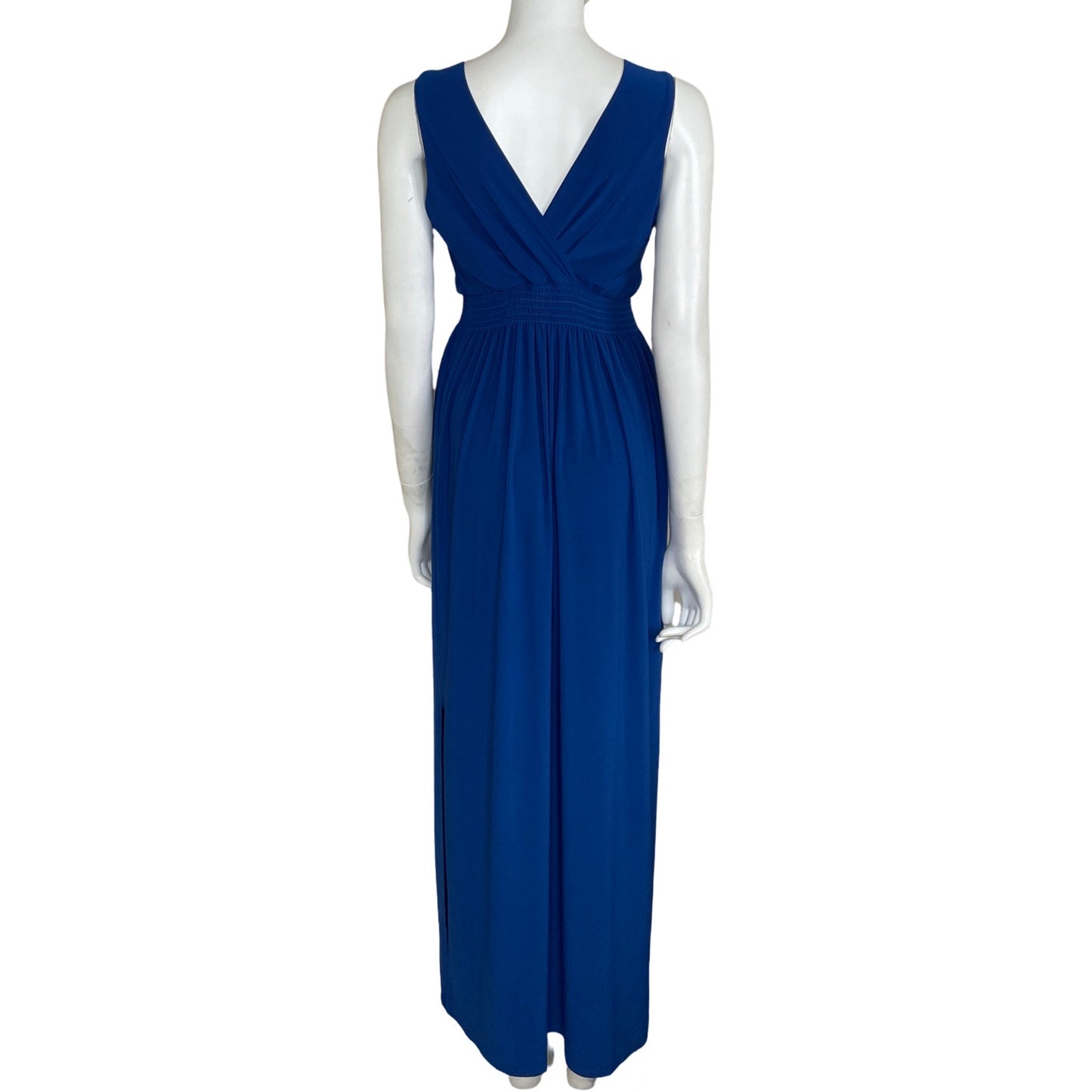 Vestido Gilli Maxi Sin Mangas Azul-Talla M
