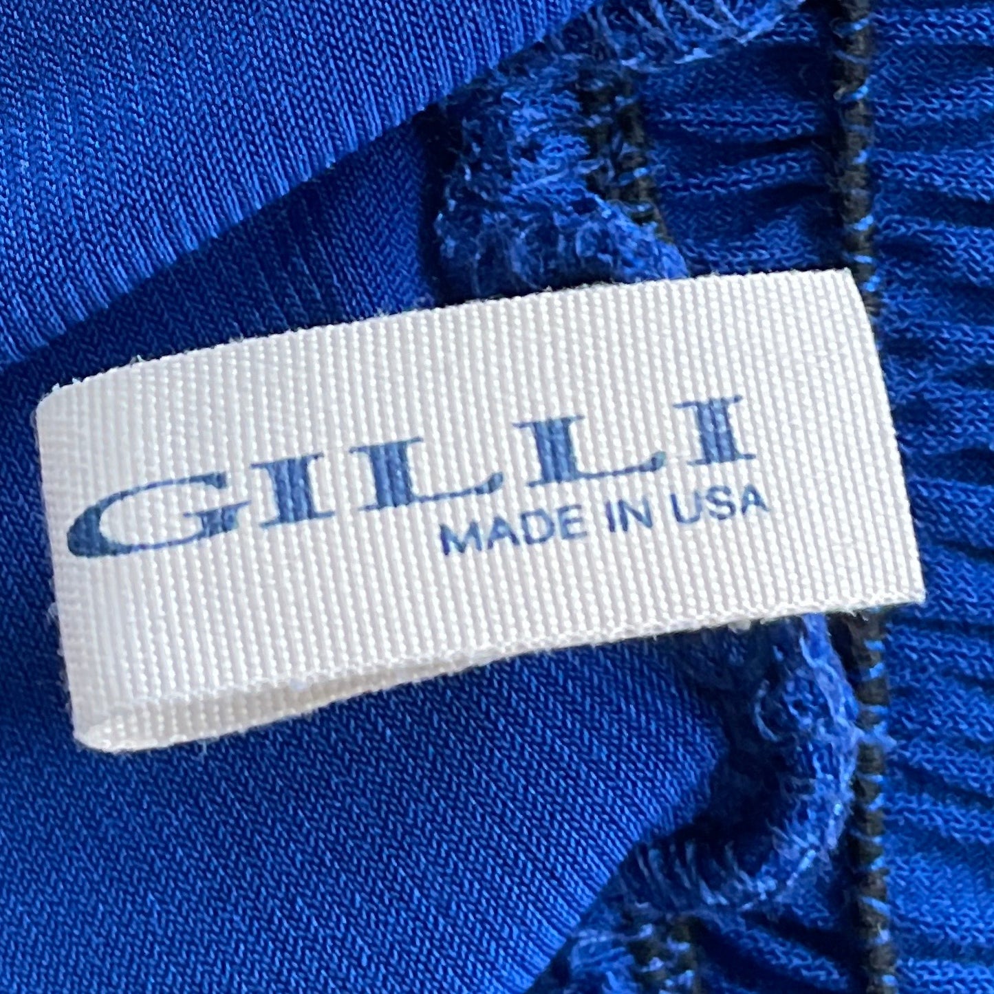 Vestido Gilli Maxi Sin Mangas Azul-Talla M