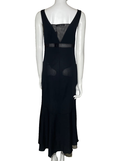 Vestido Cecilia Verrini Maxi Negro-Talla 46