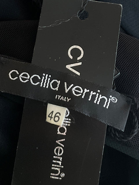 Vestido Cecilia Verrini Maxi Negro-Talla 46