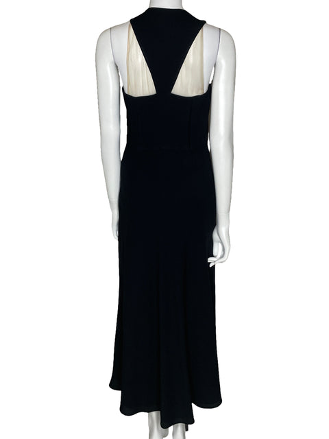 Vestido Carole Little Maxi Negro-Talla 8