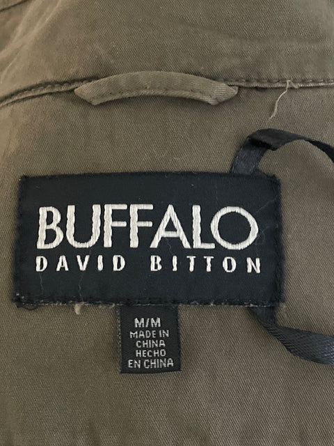 Chaqueta Buffalo David Bitton Bolsillos Verde-Talla M