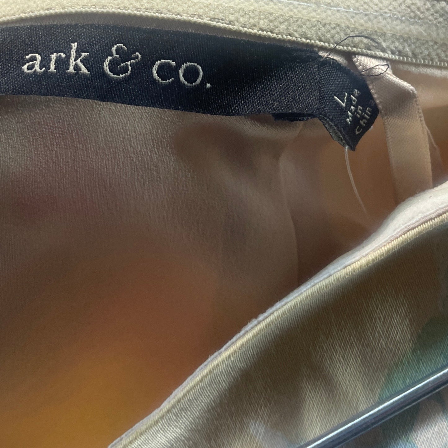 Vestido Ark & Co.Flowers Beige-Talla L