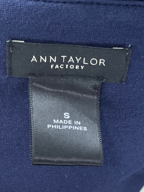Top Ann Taylor Vuelos Azul-Talla S