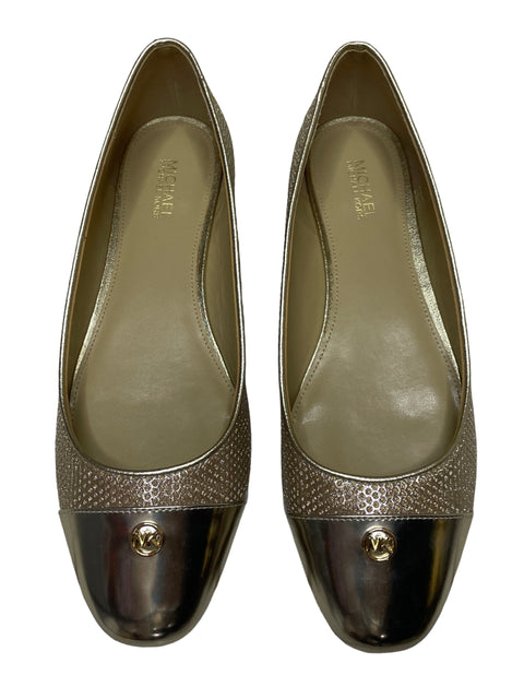 Calzado Michael Kors Mesh Dorado-Talla 8