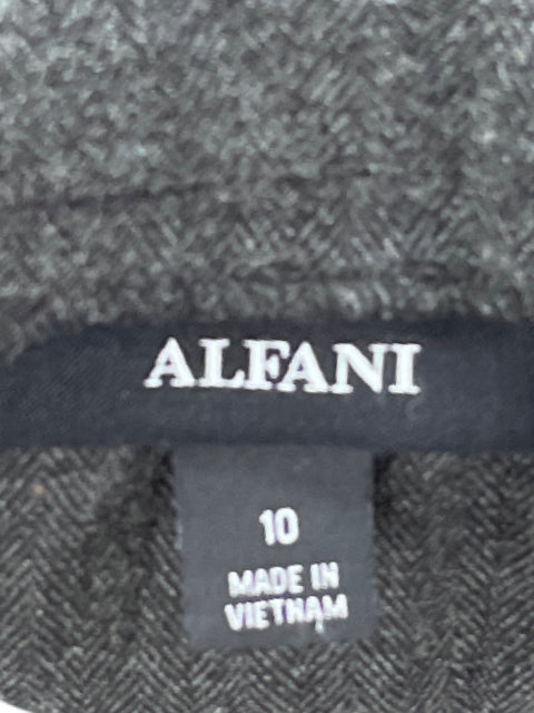 Falda Alfani Plisada Gris-Talla 10