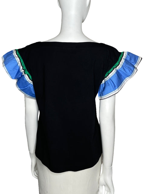 Top Beulah Boleros Negro-Talla M