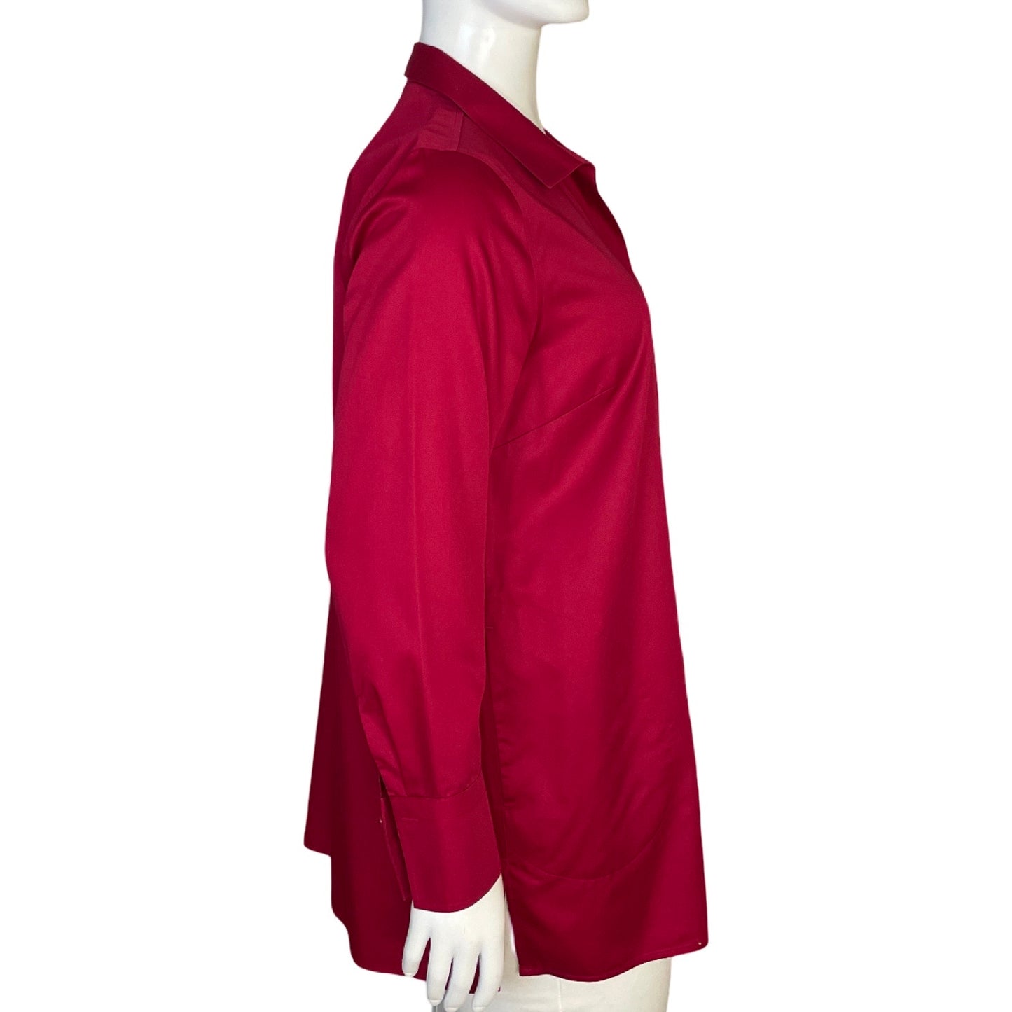 Camisa Chico's Mangas Larga Rojo - Talla 18