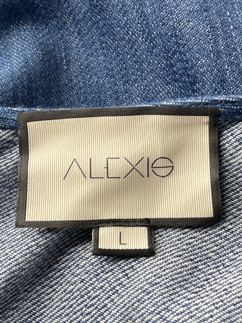 Romper Alexis Denim Vuelos Azul-Talla L