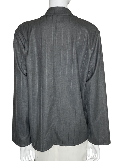 Blazer Albano's Asimétrico Gris-Talla U