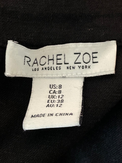 Romper Rachel Zoe Sin Mangas Bolsillos Negro-Talla 8