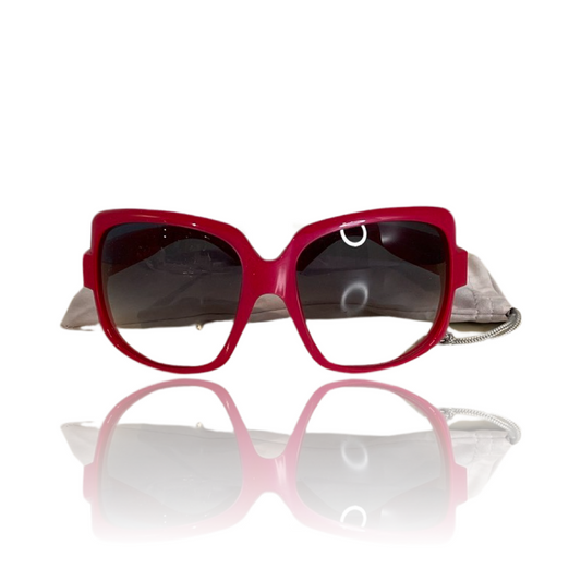 Lentes Dior SunGlasses Cuadrado 60" GHO7V Rojo