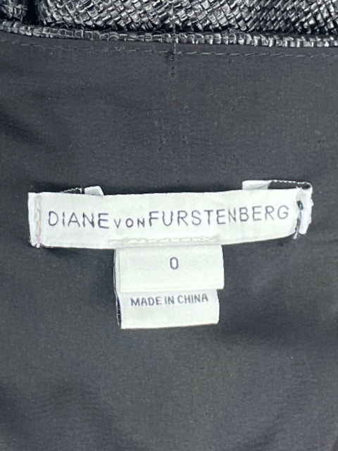 Falda Diane Von Furstenberg Mini Elley Negro-Talla 0