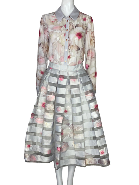 Set Ted Baker Estampado Flores Gris-Talla 1