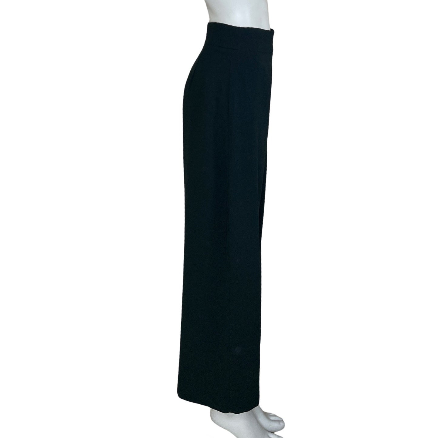 Pantalón Zara Corte Recto Verde-Talla L