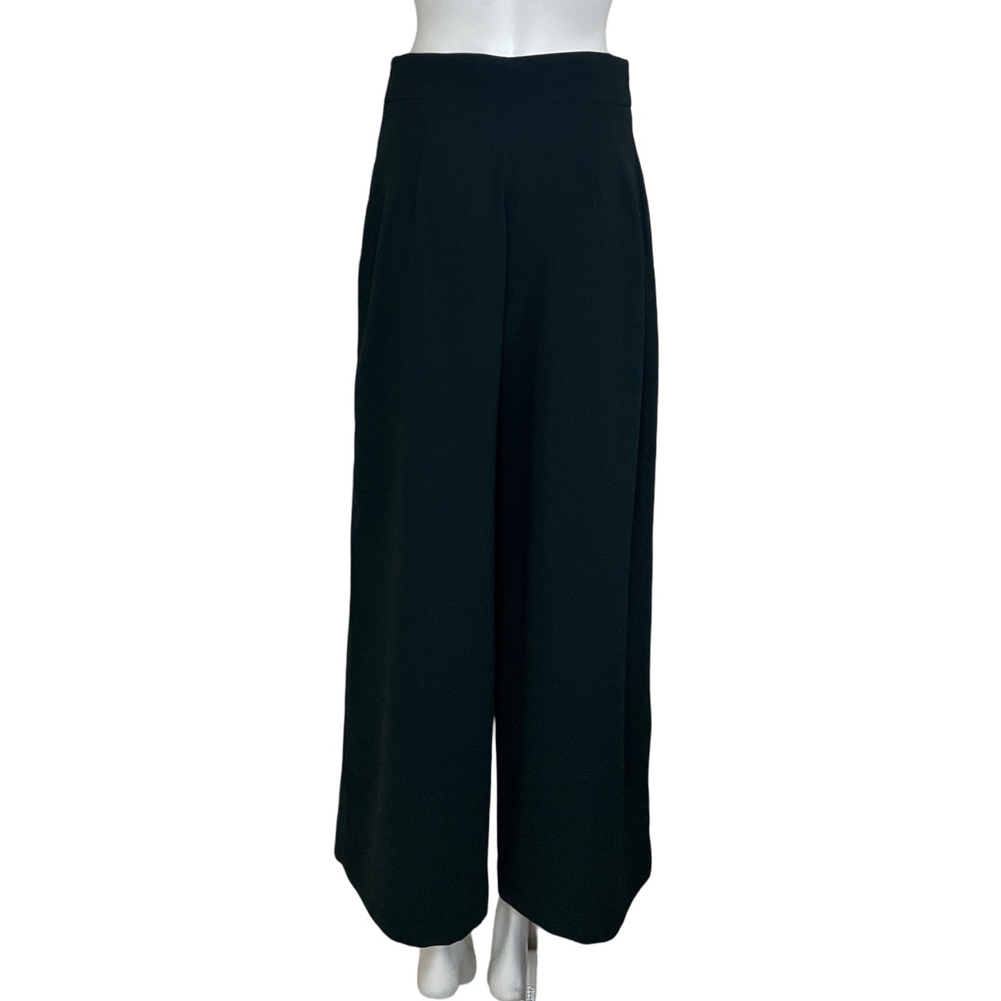 Pantalón Zara Corte Recto Verde-Talla L
