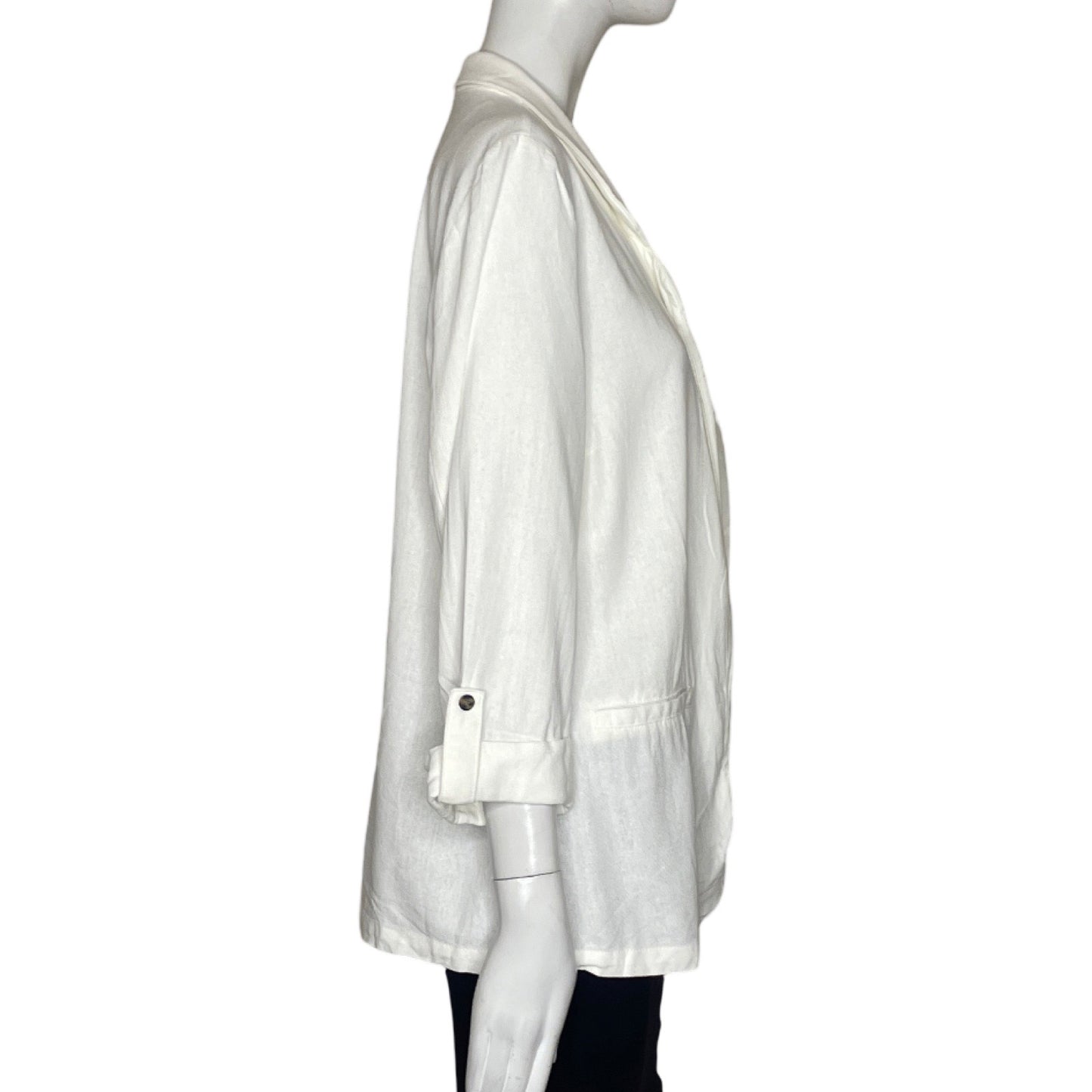 Blazer Vero Moda Bolsillos Blanco-Talla L