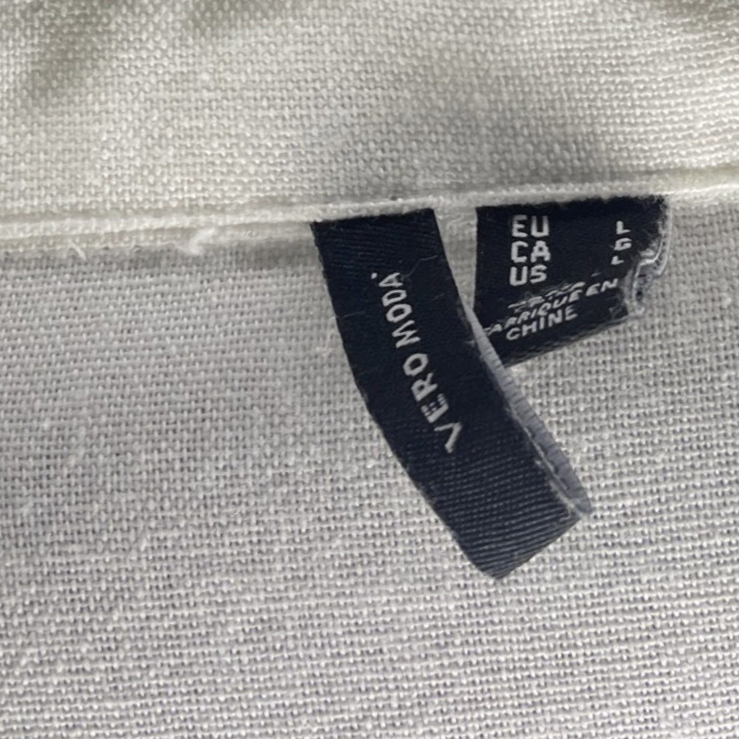 Blazer Vero Moda Bolsillos Blanco-Talla L