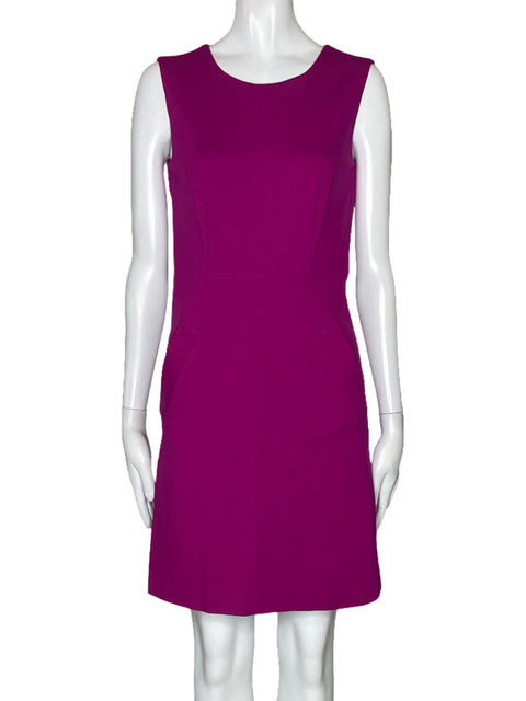 Vestido Diane Von Furstenberg Dos Bolsillos Rosado-Talla 0