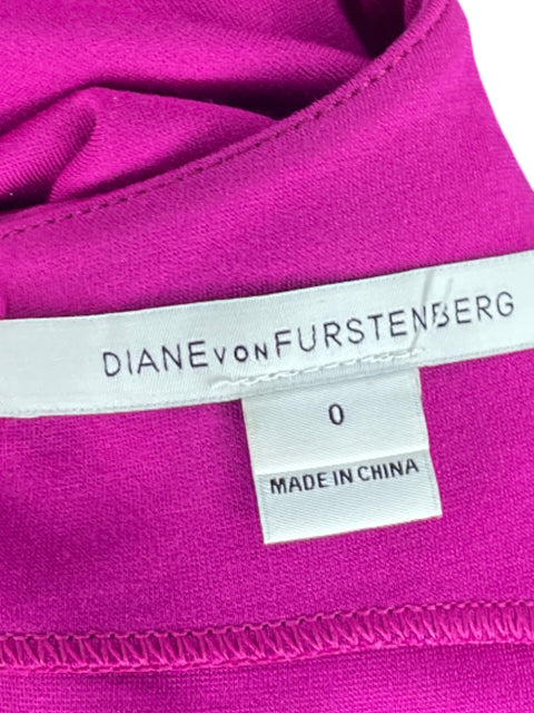 Vestido Diane Von Furstenberg Dos Bolsillos Rosado-Talla 0