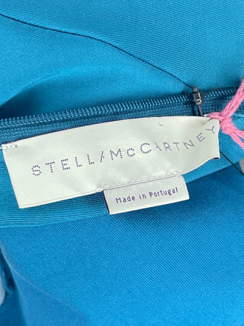 Vestido Stela McCartney Sin Mangas Azul-Talla 40