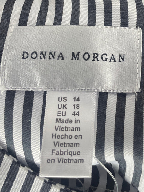 Vestido Donna Morgan Vuelos Blanco-Talla 14