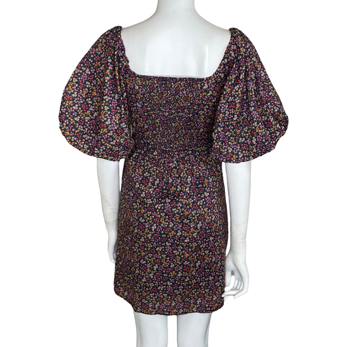 Vestido Milk & Honey Floral Azul-Talla XL